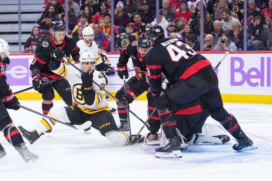 NHL: Boston Bruins at Ottawa Senators