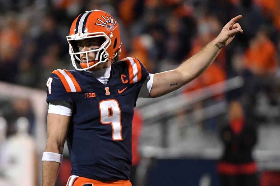 NCAA Football: Maryland at Illinois