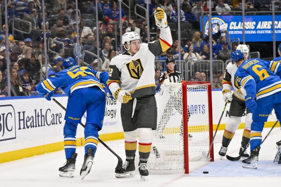 NHL: Vegas Golden Knights at St. Louis Blues