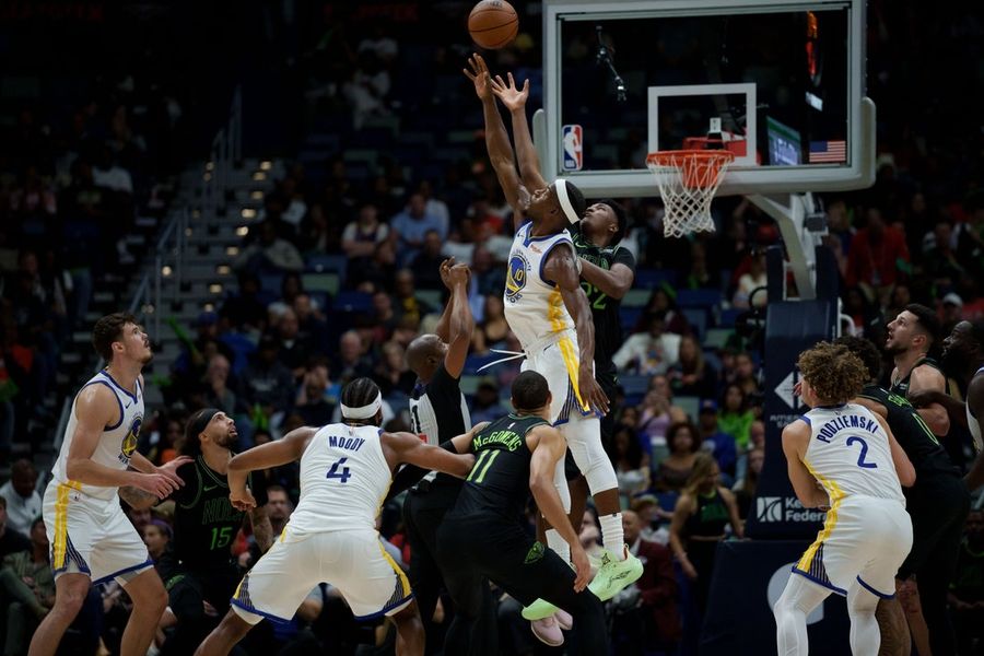 NBA: Golden State Warriors at New Orleans Pelicans