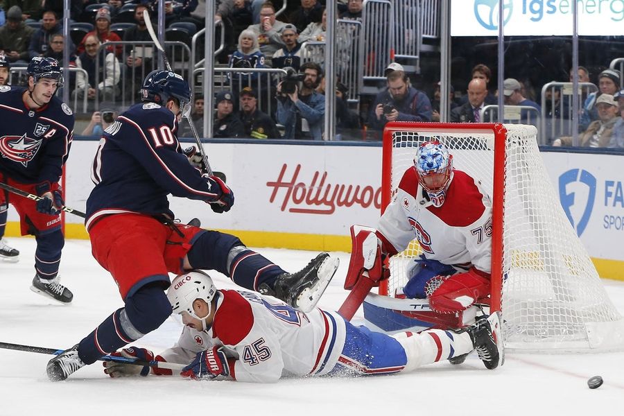 NHL: Montreal Canadiens at Columbus Blue Jackets