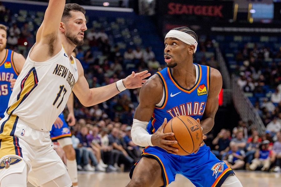 Thunder continue Pelicans' misery with another double-digit win