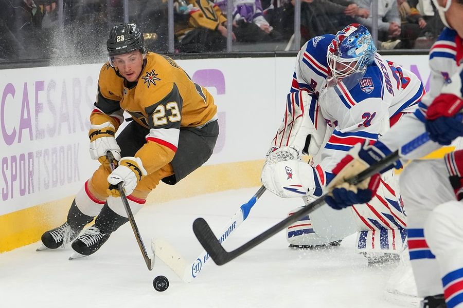 NHL: New York Rangers at Vegas Golden Knights
