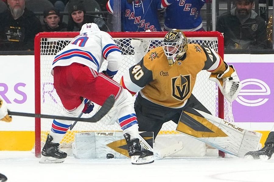 NHL: New York Rangers at Vegas Golden Knights