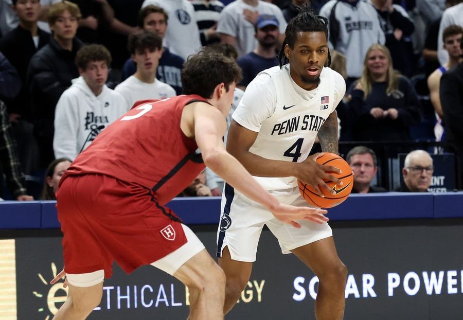 NCAA Basketball: Harvard at Penn State