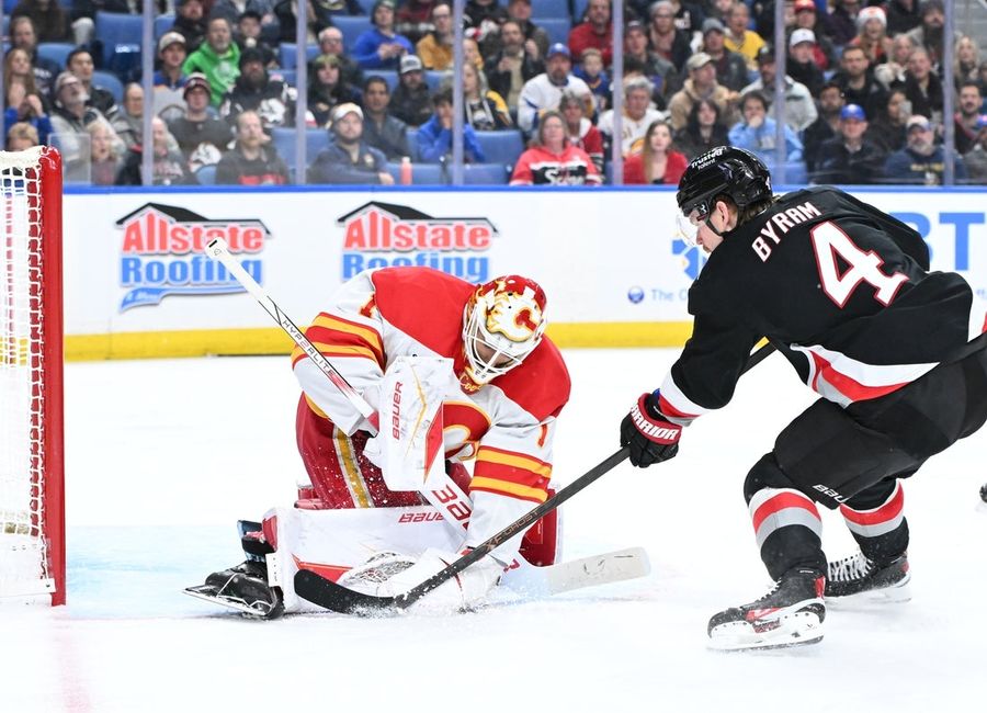 NHL: Calgary Flames at Buffalo Sabres