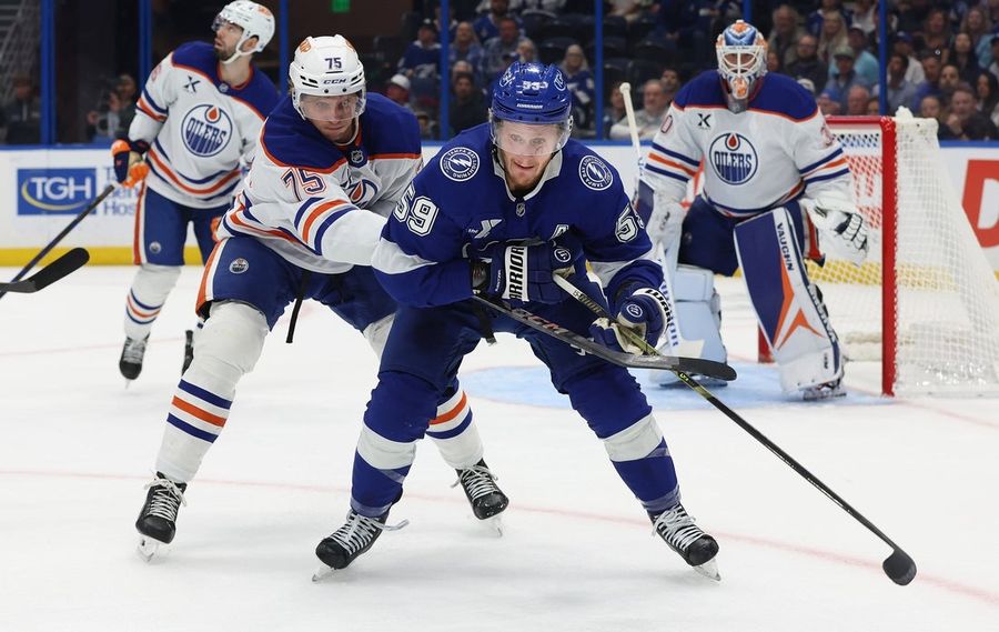 NHL: Edmonton Oilers at Tampa Bay Lightning