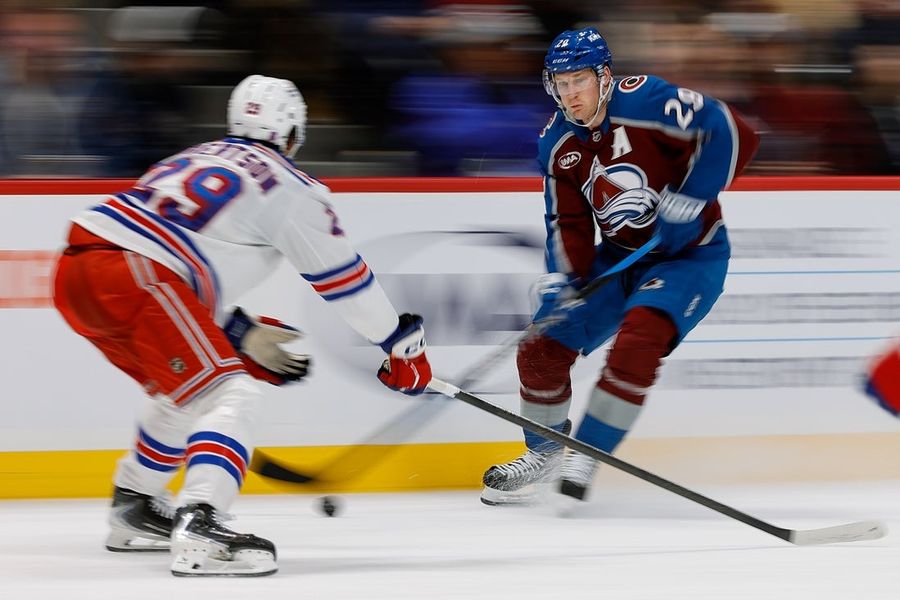 NHL: New York Rangers at Colorado Avalanche