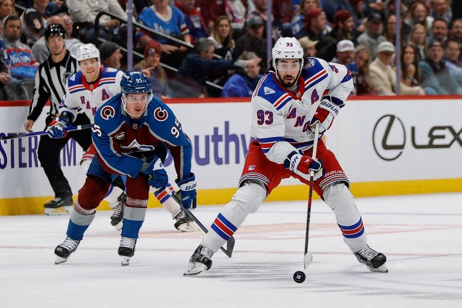 NHL: New York Rangers at Colorado Avalanche
