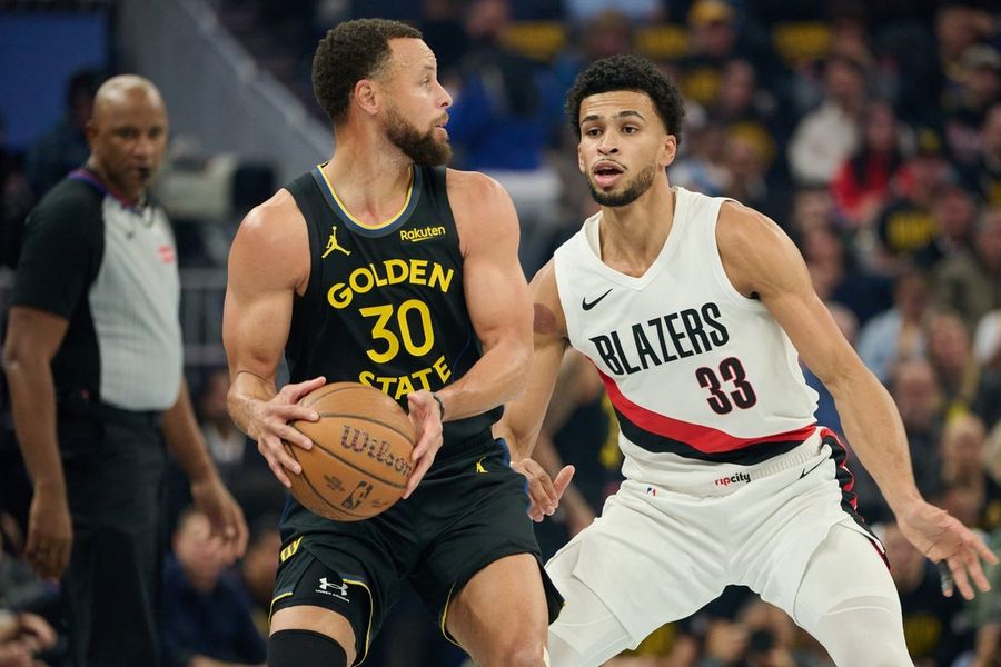 NBA: Portland Trail Blazers at Golden State Warriors