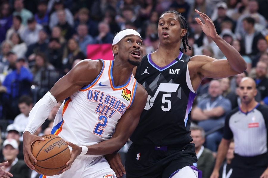 El Thunder remonta y aplasta al Jazz en la Copa NBA