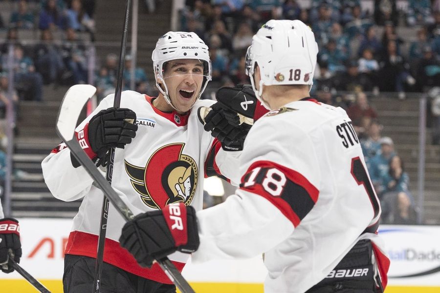 NHL: Ottawa Senators at San Jose Sharks