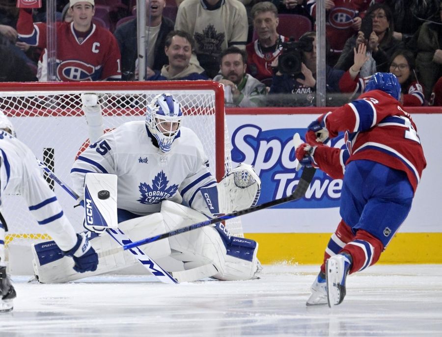 NHL: Toronto Maple Leafs at Montreal Canadiens
