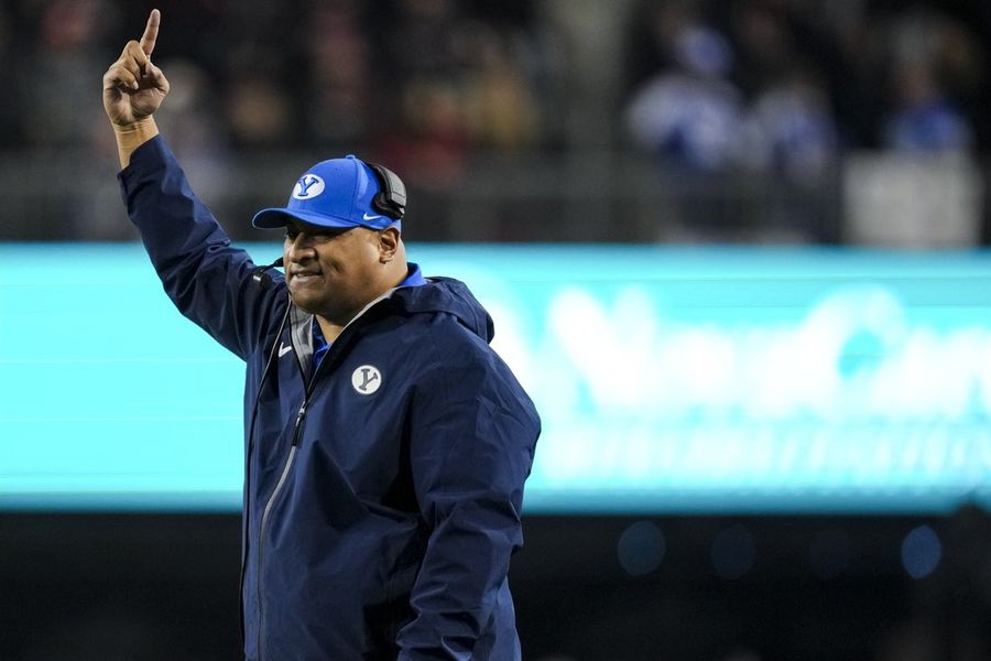 No. 14 BYU, a Big 12 contender, not looking past FCS Utah Tech