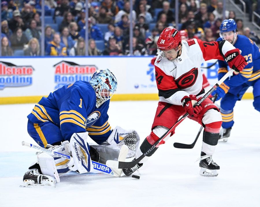 NHL: Carolina Hurricanes at Buffalo Sabres