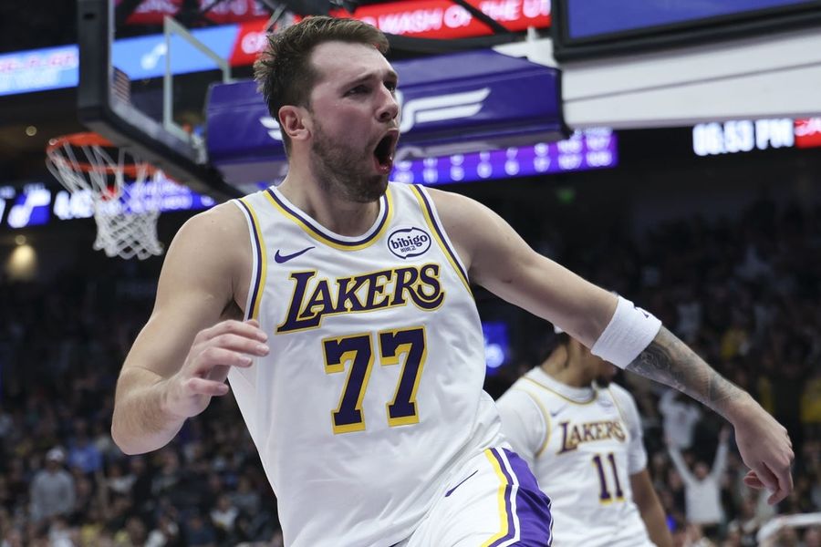 NBA: Los Angeles Lakers at Utah Jazz