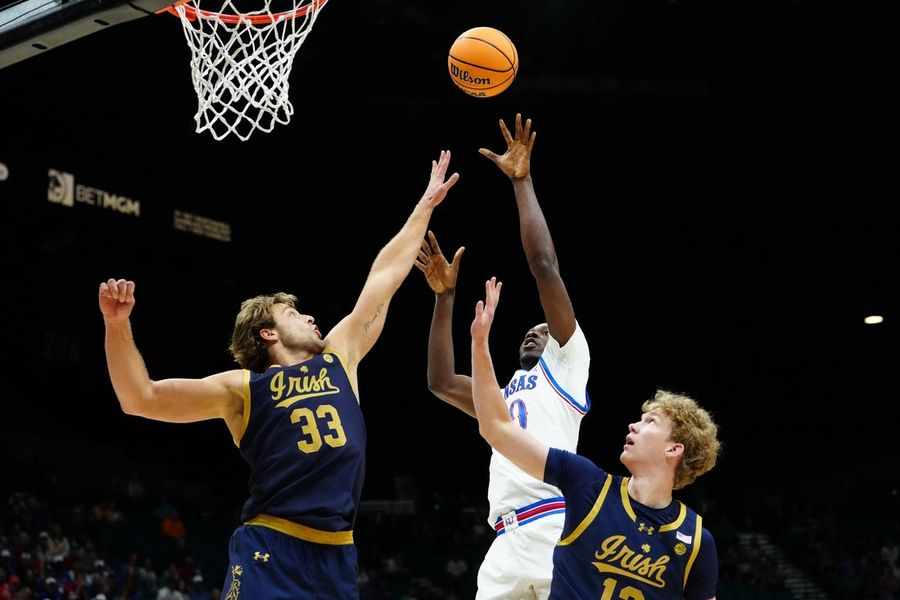 NCAA Basketball: Players Era Championship-Notre Dame at Kansas