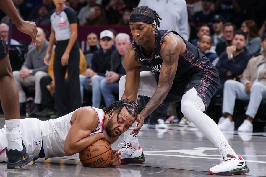 Karl Anthony-Towns lidera a los Knicks a su 12ª victoria consecutiva sobre los Nets