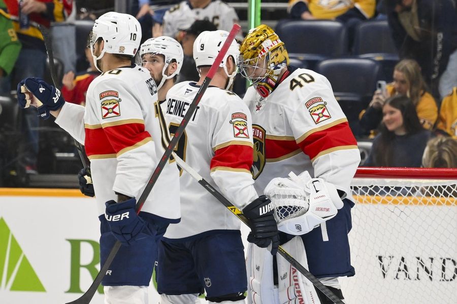 NHL: Florida Panthers at Nashville Predators