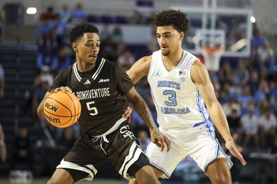 NCAA Basketball: Fort Myers Tip-Off-St. Bonaventure at North Carolina