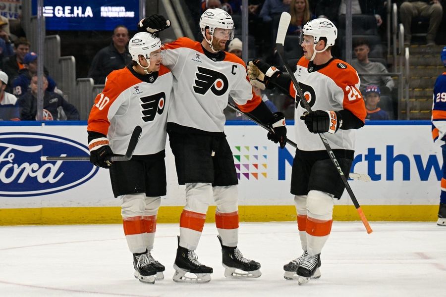 NHL: Philadelphia Flyers at New York Islanders