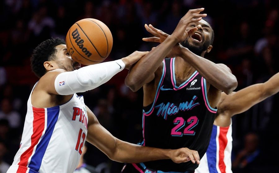 NBA: Detroit Pistons at Miami Heat
