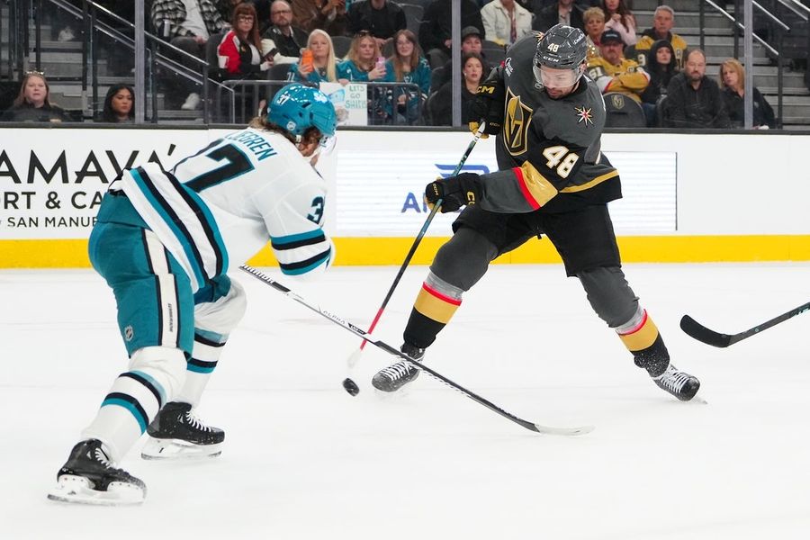 NHL: San Jose Sharks at Vegas Golden Knights