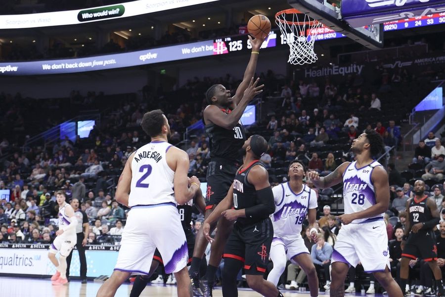 NBA: Houston Rockets at Utah Jazz