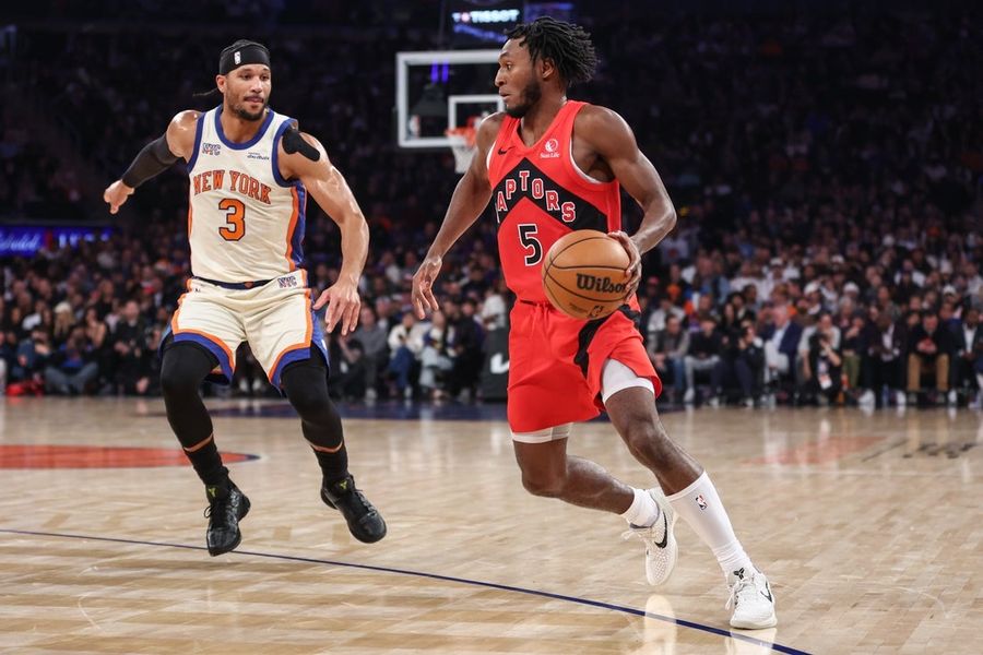 NBA: Toronto Raptors at New York Knicks