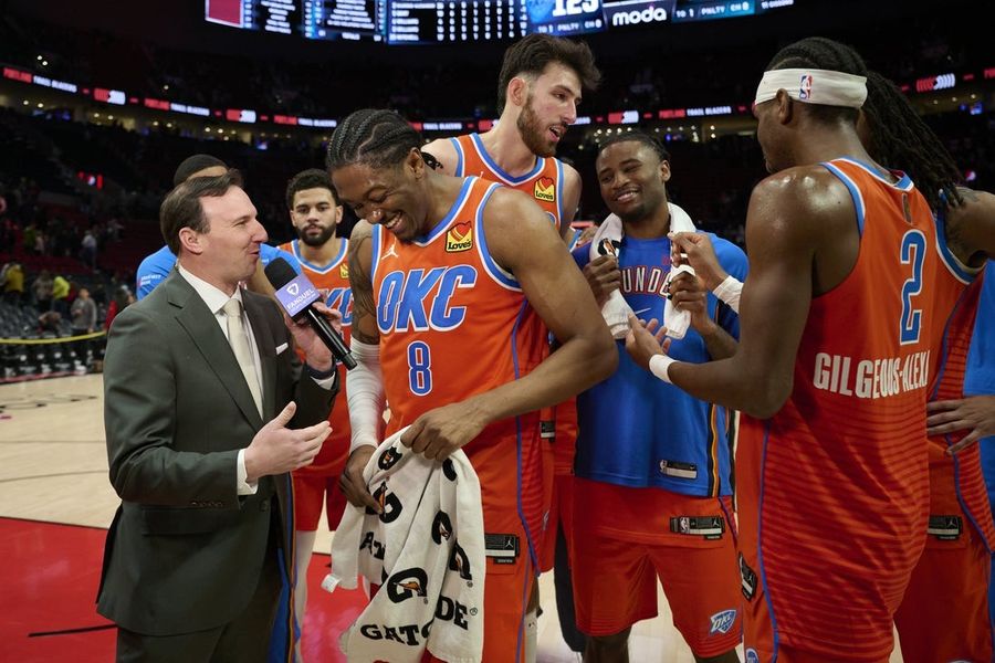 NBA: Oklahoma City Thunder at Portland Trail Blazers