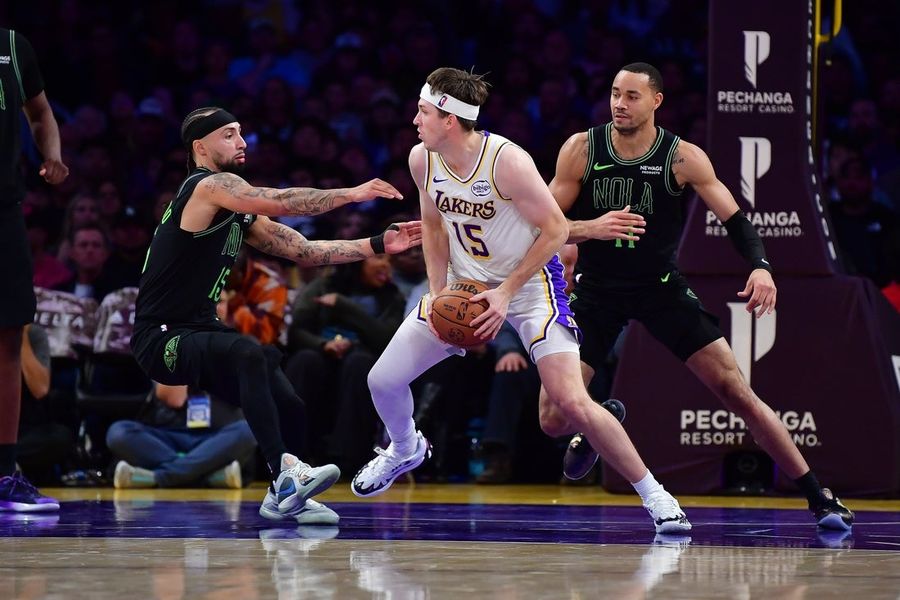 NBA: New Orleans Pelicans at Los Angeles Lakers