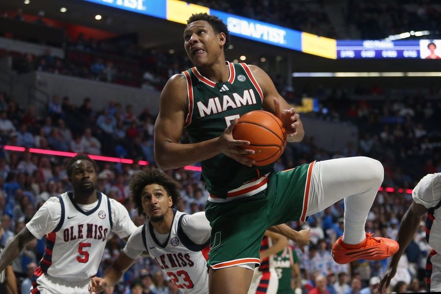 NCAA Basketball: Miami (FL) at Mississippi