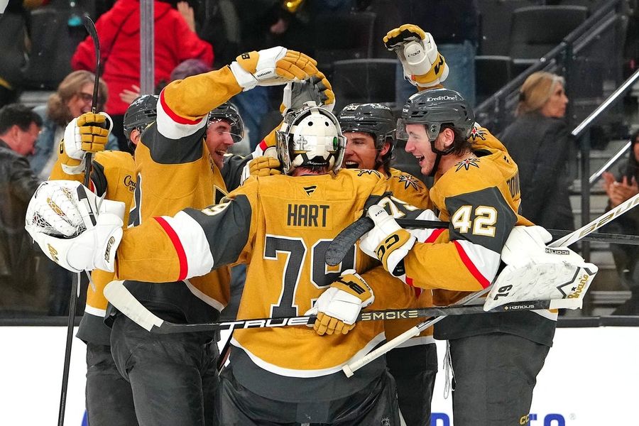 NHL: Chicago Blackhawks at Vegas Golden Knights