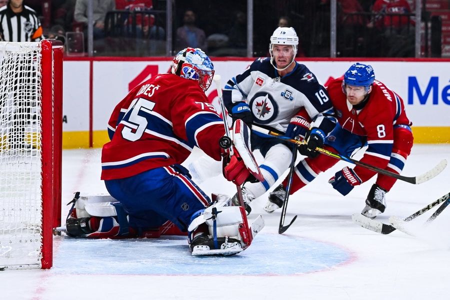 NHL: Winnipeg Jets at Montreal Canadiens