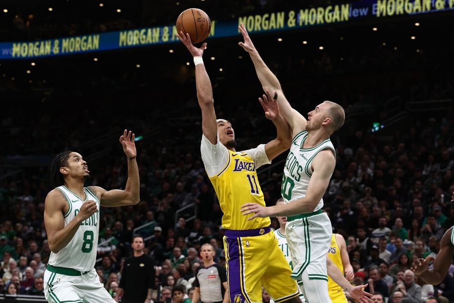 NBA: Los Angeles Lakers at Boston Celtics