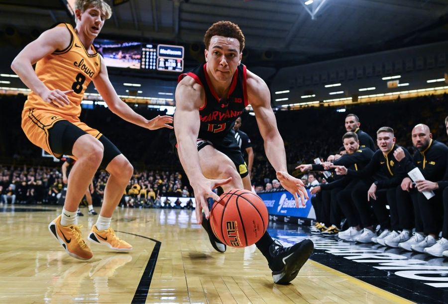NCAA Basketball: Maryland at Iowa