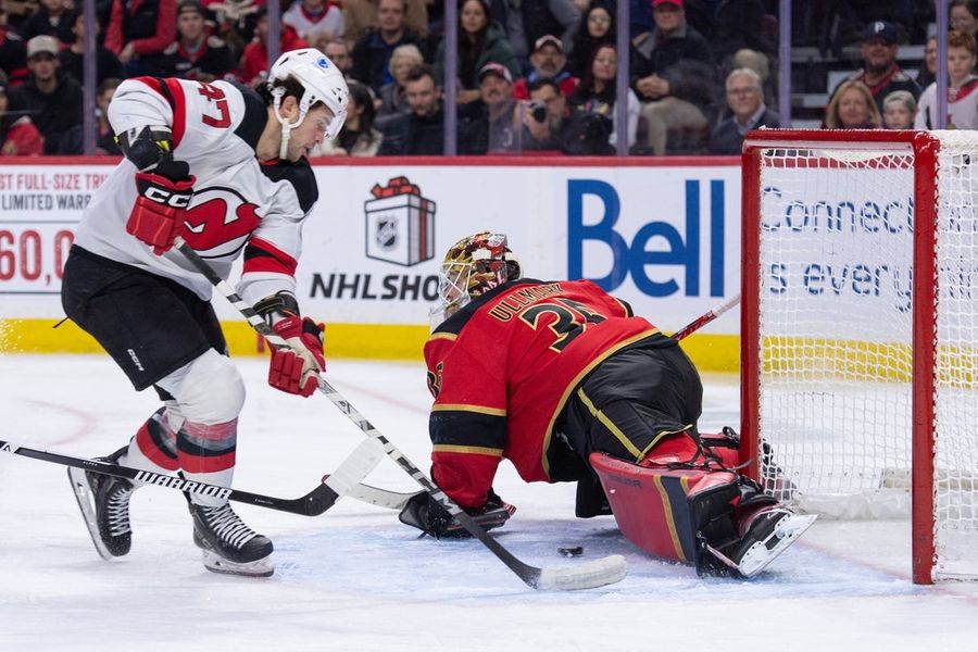 NHL: New Jersey Devils at Ottawa Senators