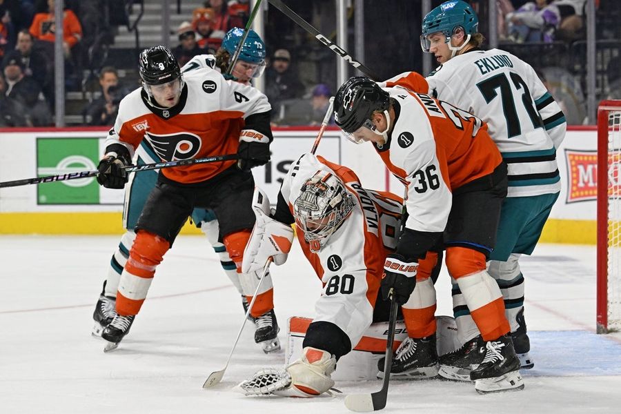 NHL: San Jose Sharks at Philadelphia Flyers