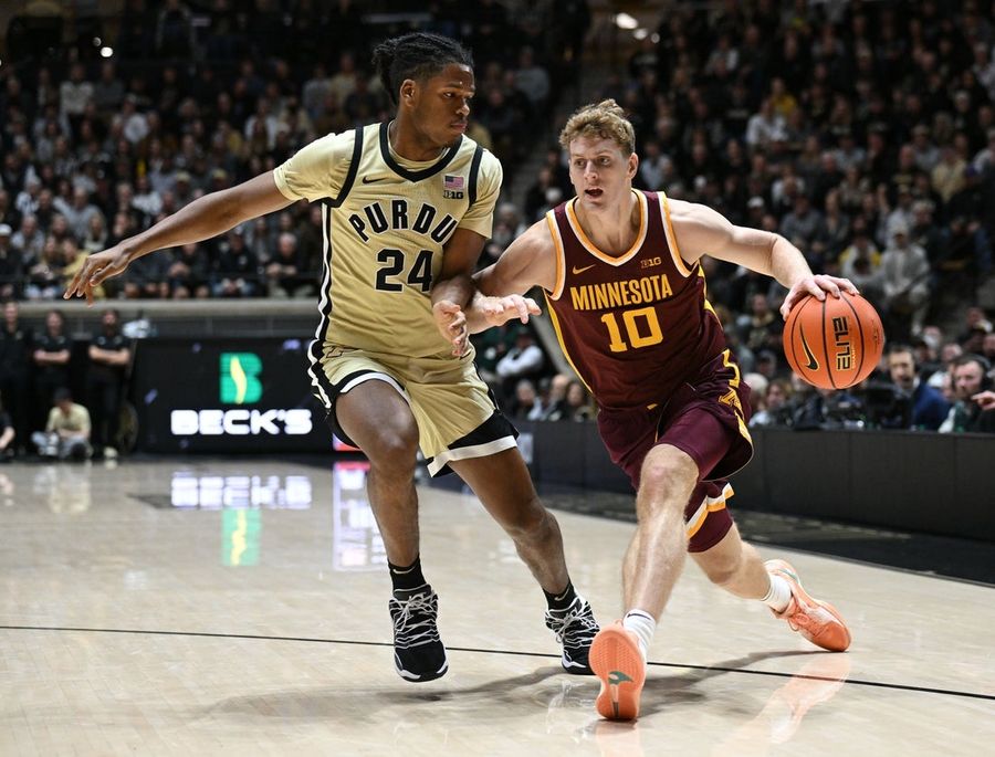 NCAA Basketball: Minnesota at Purdue