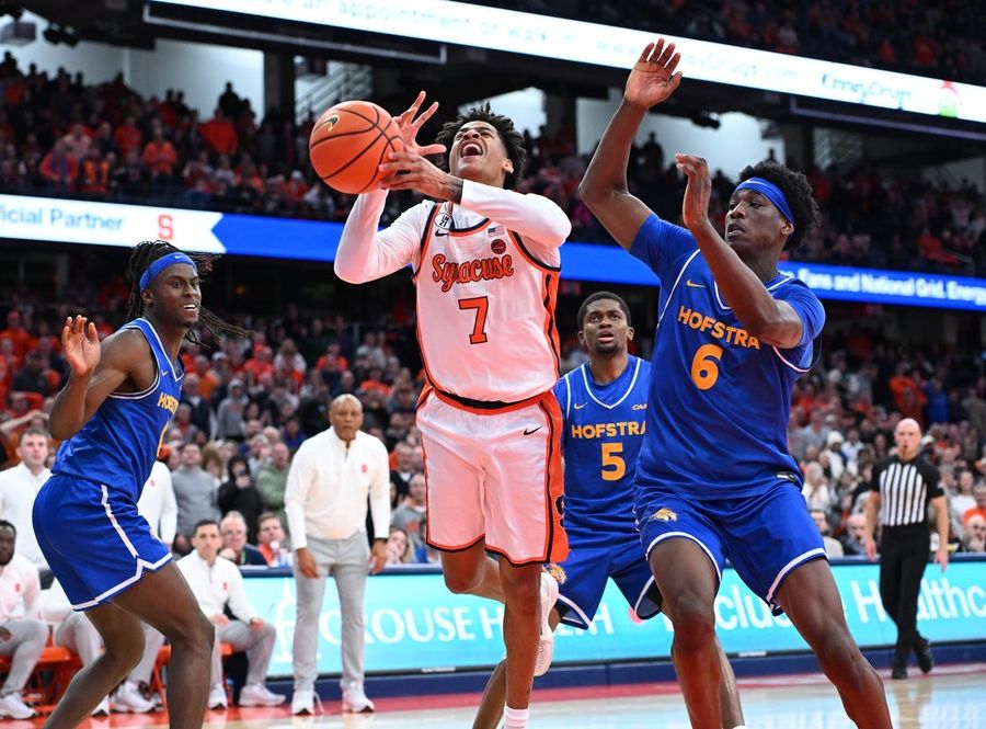 NCAA Basketball: Hofstra at Syracuse
