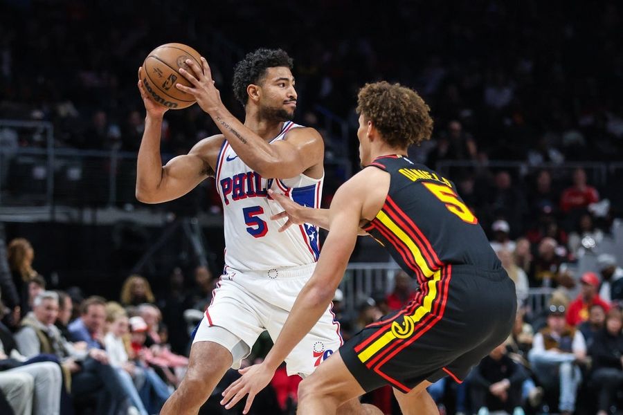 Los Hawks continúan con su reciente dominio sobre los 76ers con una victoria por 3 puntos