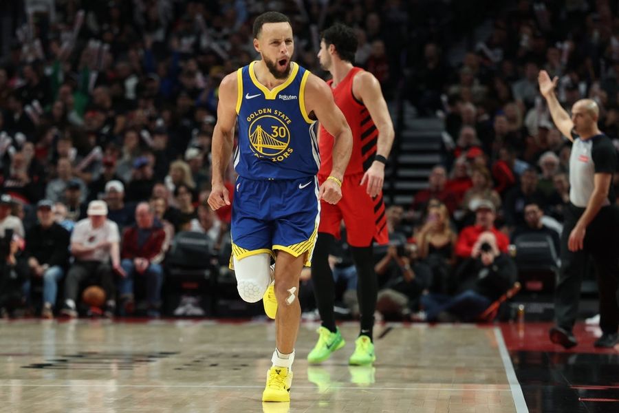 NBA: Golden State Warriors at Portland Trail Blazers