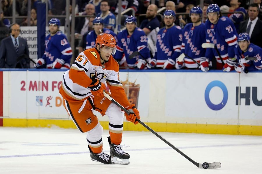 NHL: Anaheim Ducks at New York Rangers