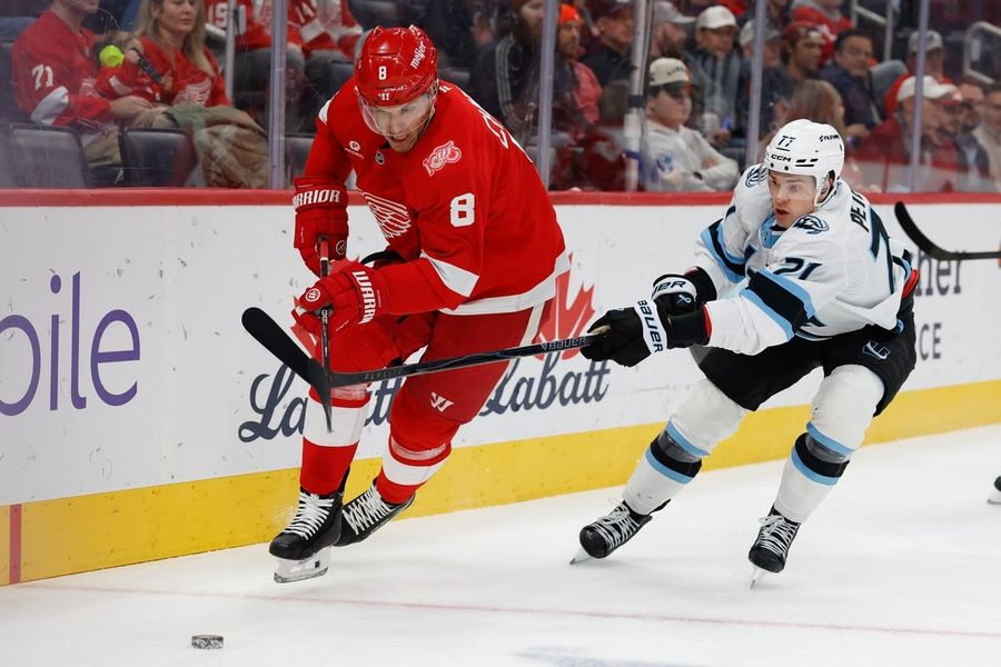 NHL: Utah Mammoth at Detroit Red Wings