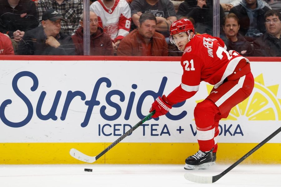 NHL: Utah Mammoth at Detroit Red Wings