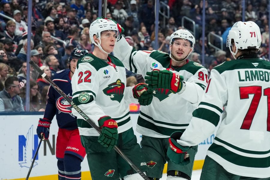 Wild win sixth in a row with third-period surge vs. Blue Jackets