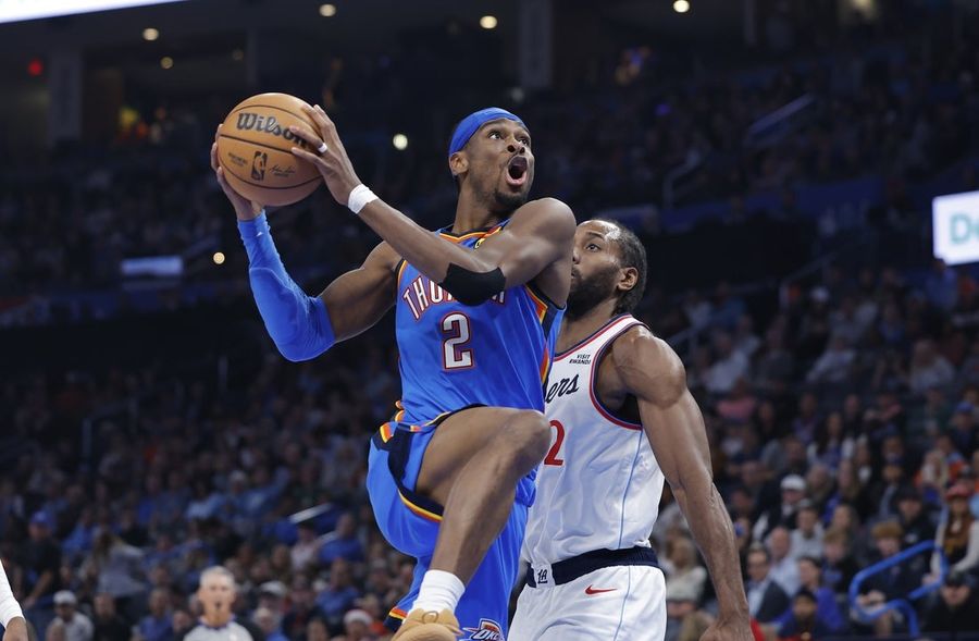 NBA: Los Angeles Clippers at Oklahoma City Thunder