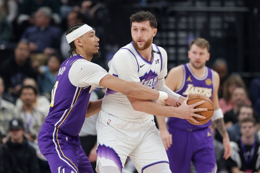 NBA: Los Angeles Lakers at Utah Jazz