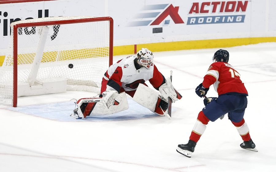 NHL roundup: Panthers rally late, top Hurricanes in shootout