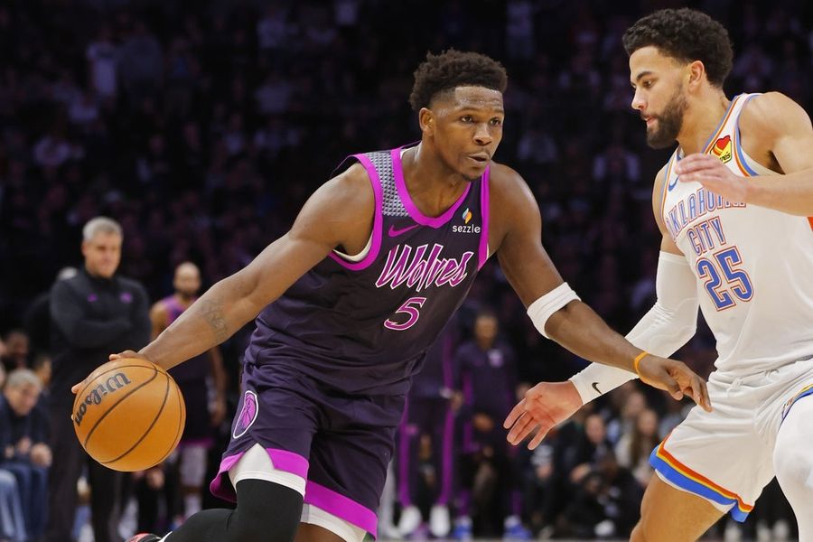 NBA: Oklahoma City Thunder at Minnesota Timberwolves
